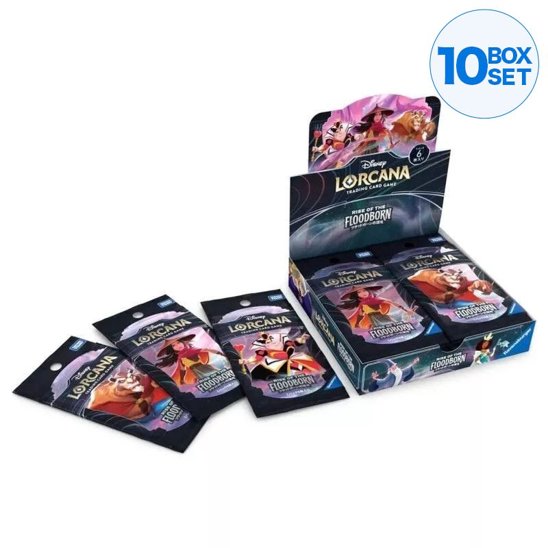 Disney Lorcana Rise of the Floodborn Japanese Ver. Booster Pack Box TCG JAPAN