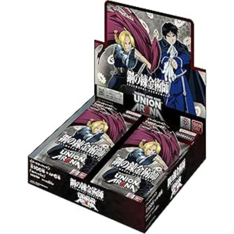 BANDAI Union Arena Fullmetal Alchemist UA37BT Booster Pack Box TCG JAPAN