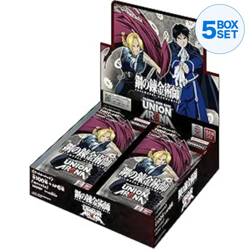 BANDAI Union Arena Fullmetal Alchemist UA37BT Booster Pack Box TCG JAPAN