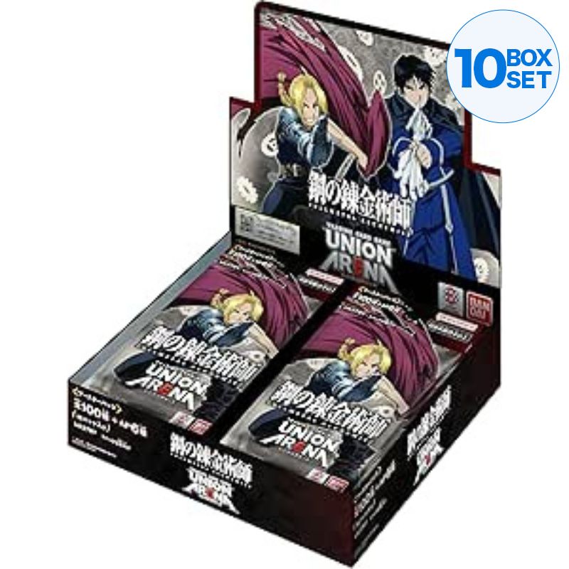 BANDAI Union Arena Fullmetal Alchemist UA37BT Booster Pack Box TCG JAPAN