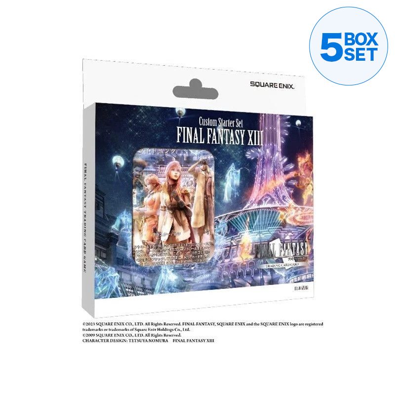 ファイナルファンタジー XIII Square Enix Final Fantasy XIII Japanese Ver. Custom Starter Set