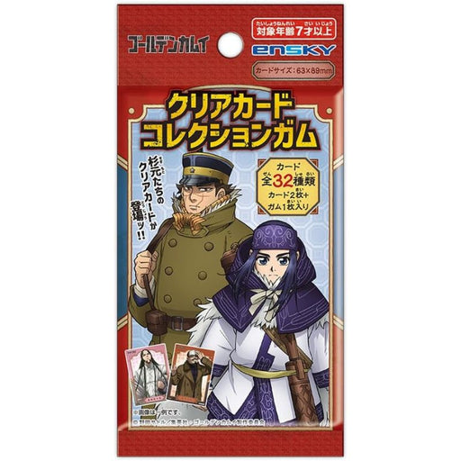 Golden Kamuy Clear Card Collection Gum First Press Limited TCG Candy Toy JAPAN
