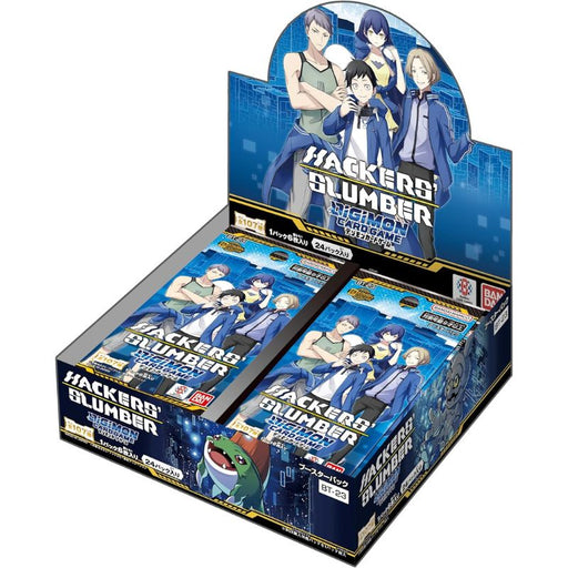 digimon card game packs BANDAI Digimon Card Game Hackers' Slumber Booster Pack Box TCG JAPAN O — ToysOneJapan