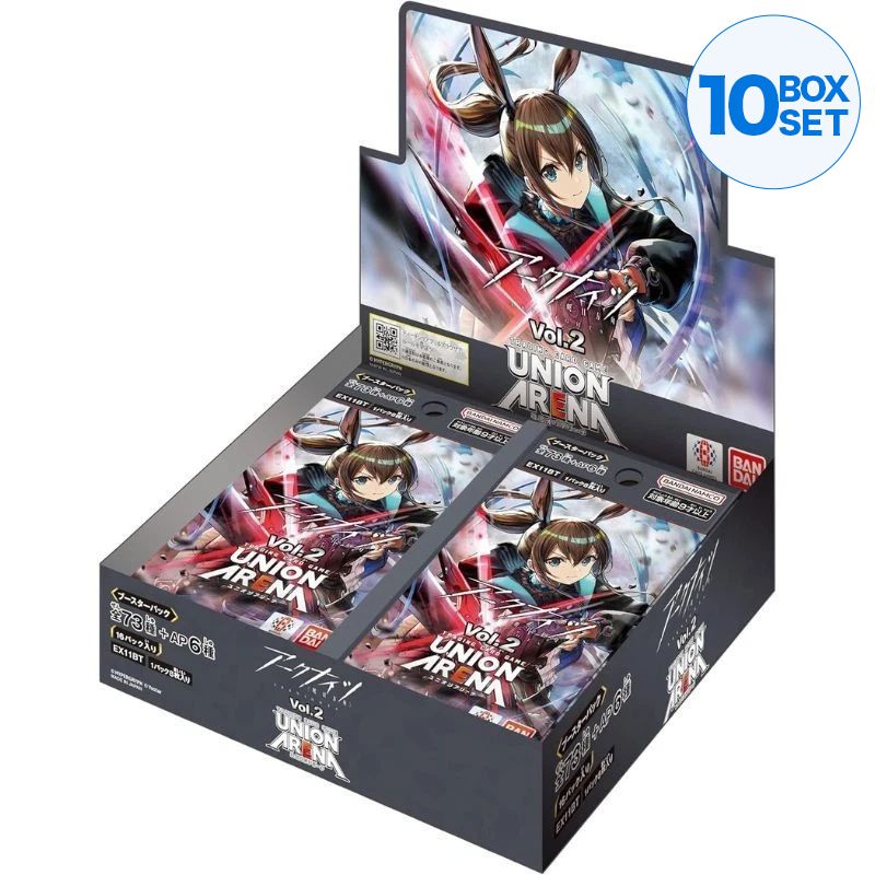 UNION ARENA ブースターパック アークナイツ Vol.2 2box BANDAI Union Arena Arknights Vol.2 EX11BT Booster Pack Box TCG