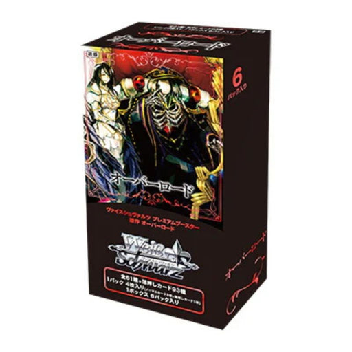 Weiss Schwarz Overlord Premium Booster Pack Box TCG JAPAN OFFICIAL