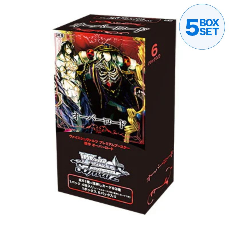 Weiss Schwarz Overlord Premium Booster Box Weiss Schwarz Overlord Premium Booster Box