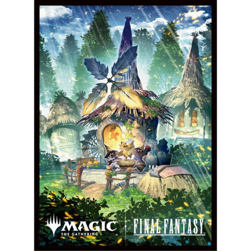 Magic The Gathering FINAL FANTASY Players Card Sleeve MFS-77 Forest JAPAN