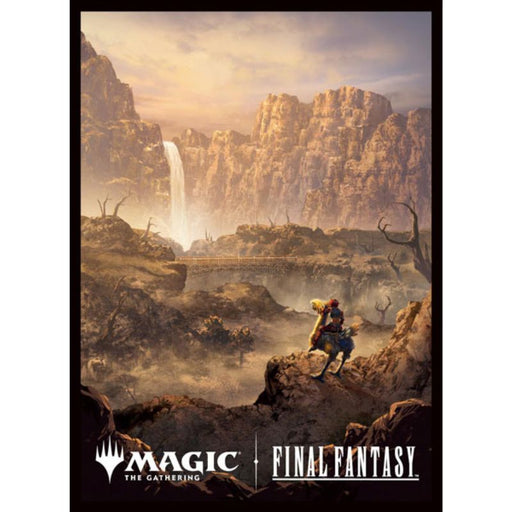 Magic The Gathering FINAL FANTASY Players Card Sleeve MFS-78 Mountain JAPAN
