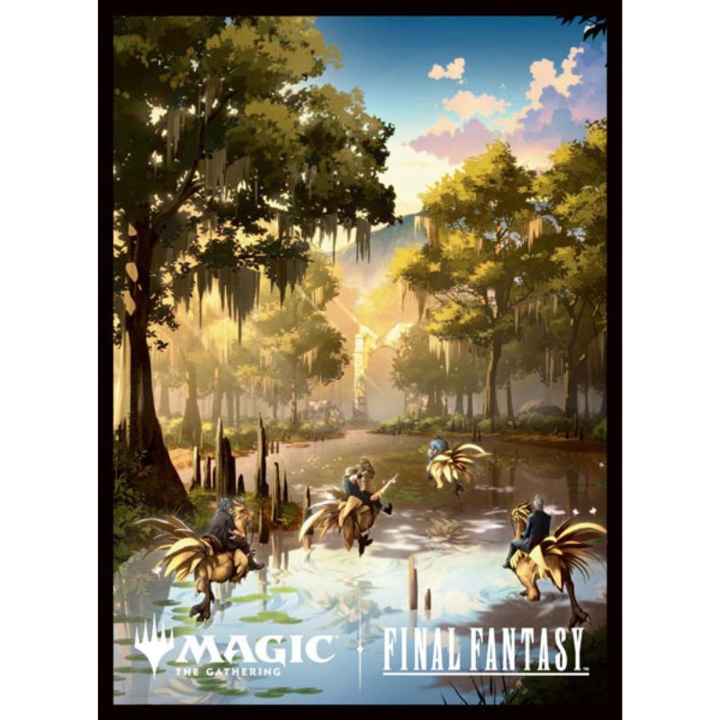 Magic The Gathering FINAL FANTASY Players Card Sleeve MFS-79 Swamp JAPAN