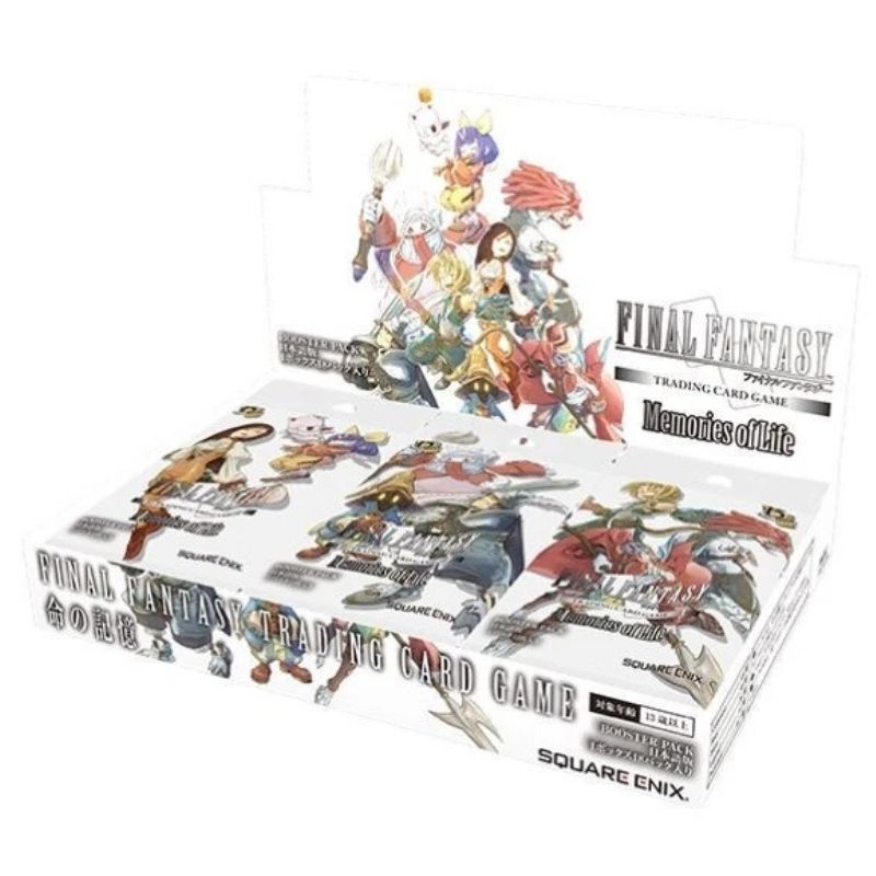 Final Fantasy TCG Memories of Life Japanese Ver. Booster Pack Box TCG JAPAN