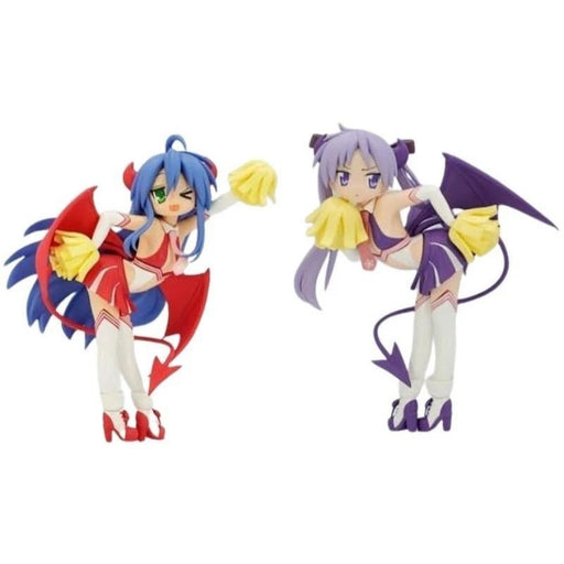 Lucky Star Konata Izumi & Kagami Hiiragi Succubus Cheerleader Ver. 2 Set Figure