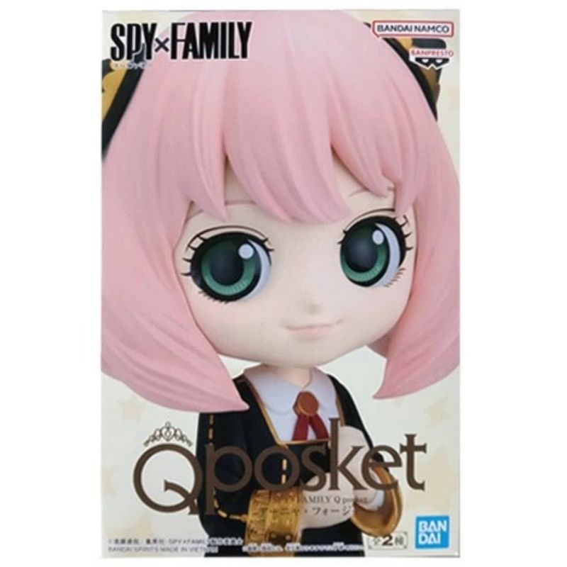 Banpresto Qposket SPY x FAMILY Anya Forger III B Figure JAPAN OFFICIAL