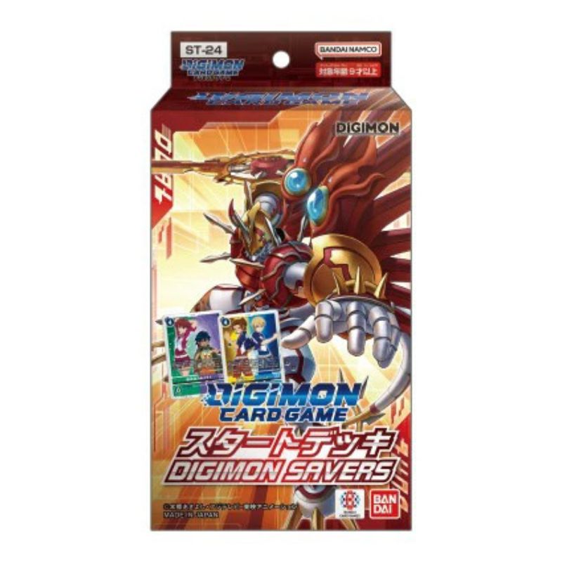 BANDAI Digimon Card Game Digimon Savers ST-24 Starter Deck TCG JAPAN OFFICIAL BANDAI Digimon Card Game Digimon Savers ST-24 Starter Deck TCG JAPAN OFFICIAL