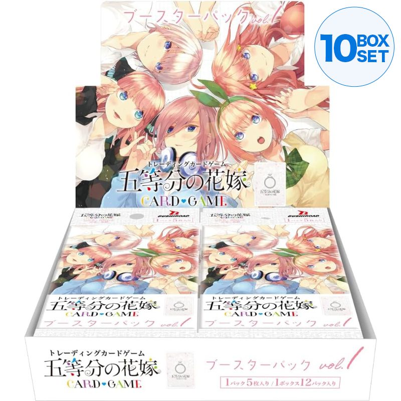 El juego de cartas de quintuplets por excelencia Vol.1 Booster Pack Box TCG Japan