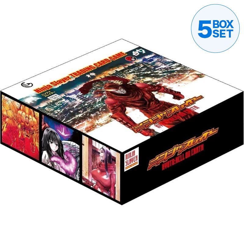 Ninja Slayer TRADING CARD GAME Kyoto Hell on Earth Booster Pack Box TCG JAPAN