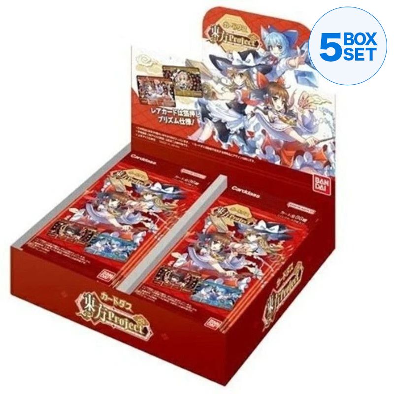 BANDAI Carddass Touhou Project Booster Pack Box TCG JAPAN OFFICIAL