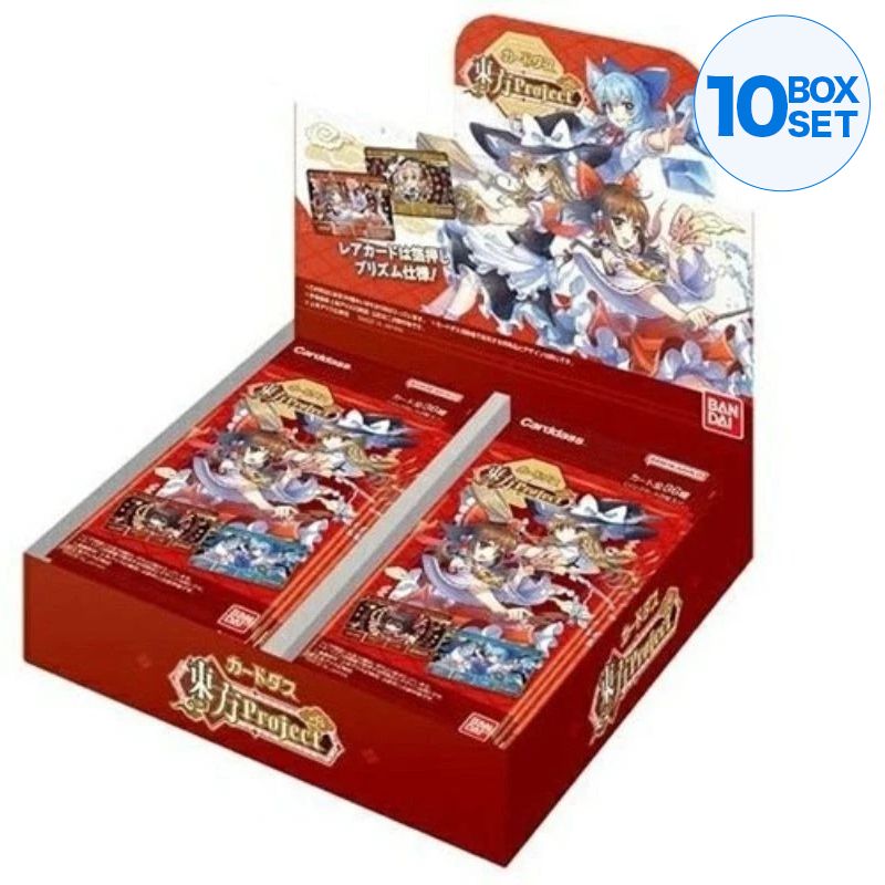 BANDAI Carddass Touhou Project Booster Pack Box TCG JAPAN OFFICIAL