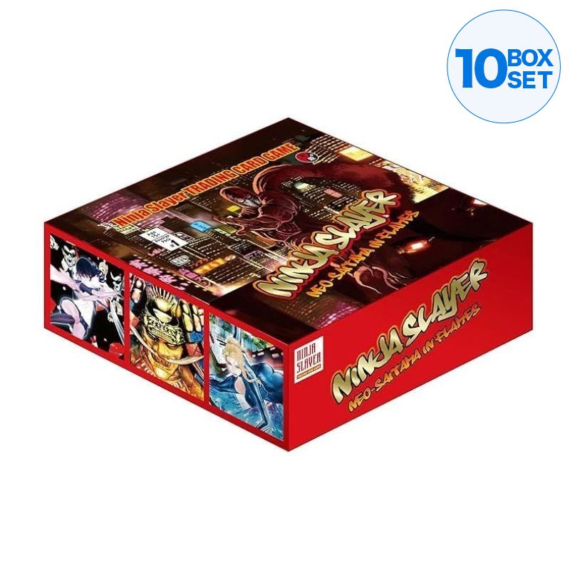Ninja Slayer Trading Card Game Neo-Saitama in Flames Booster Pack Box TCG JAPAN