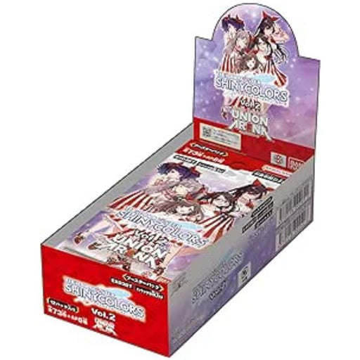 BANDAI Union Arena The Idolmaster Shiny Color EX03BT Booster Pack Box TCG JAPAN