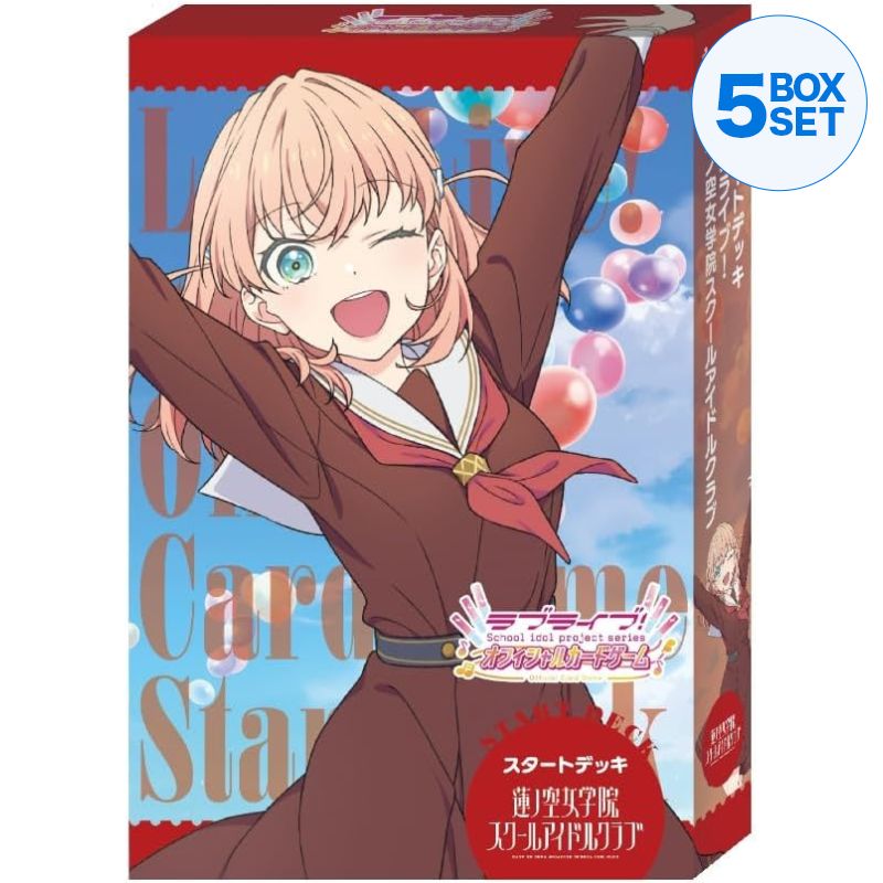 Love Live! Hasunosora Girls' High School Idol Club Starter Deck TCG JAPAN