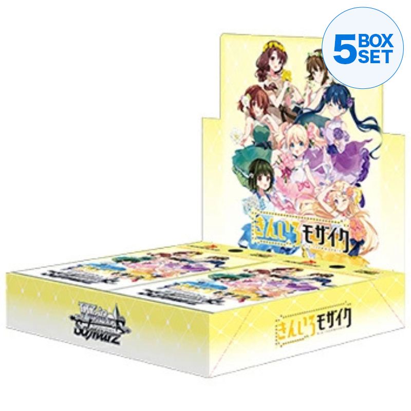 Weiss Schwarz Kiniro Mosaic 15th Anniversary Booster Pack Box TCG