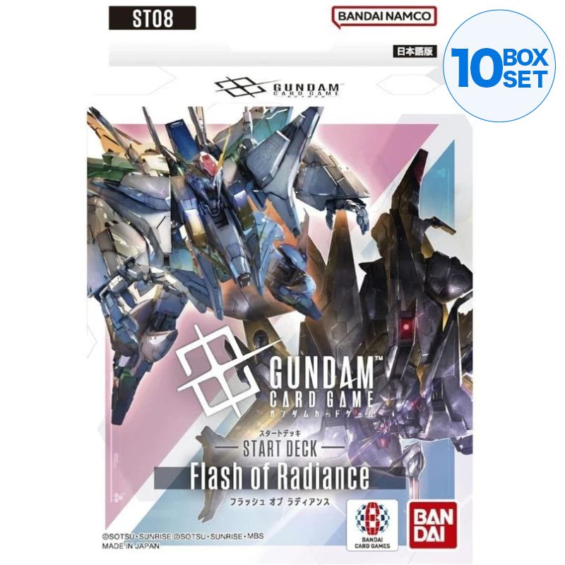 BANDAI Gundam Card Game Flash of Radiance ST08 Starter Deck TCG JAPAN OFFICIAL