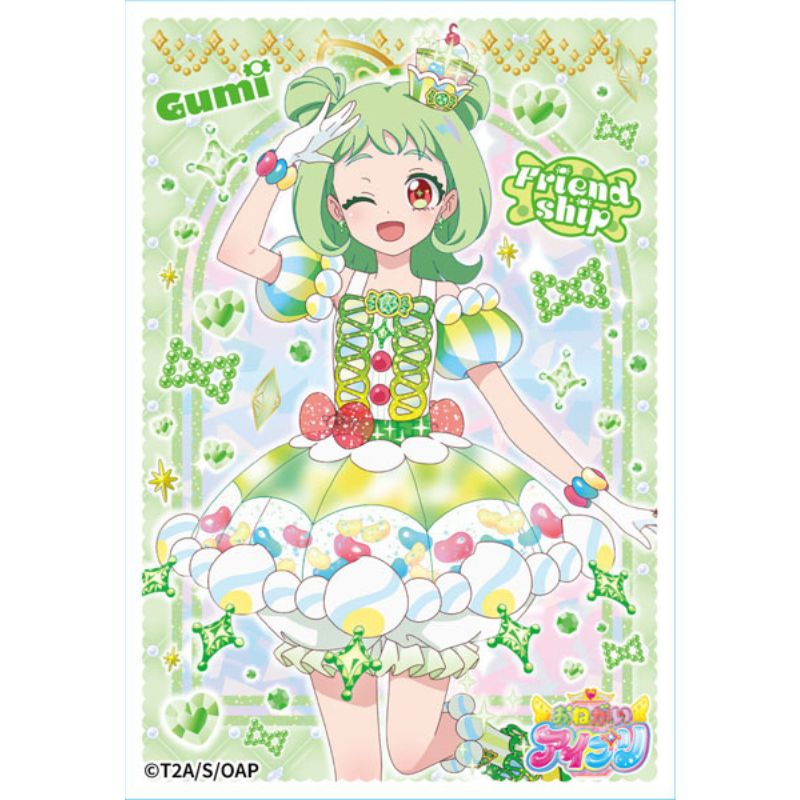 Ensky Character Sleeve Mini Onegai Aipri Gumi Tomosaka ENS-19 JAPAN OFFICIAL