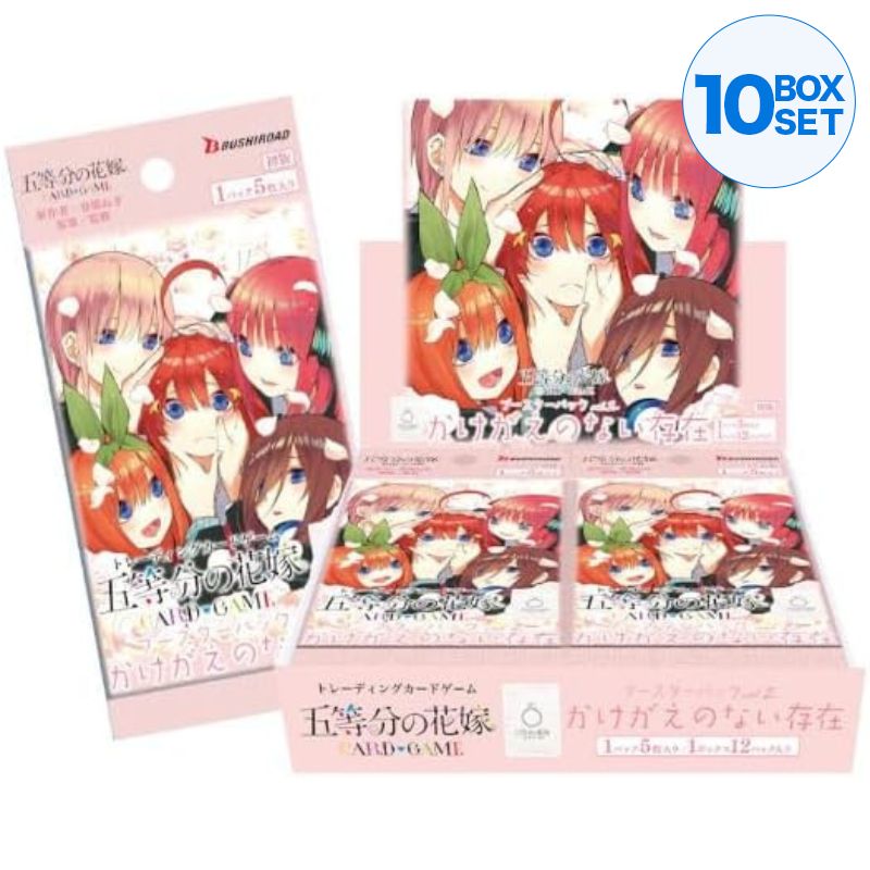 El juego de cartas Quintessential Quintuplets vol.2 Booster Pack Box TCG JAPÓN