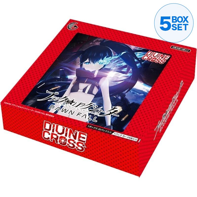 Divine Cross Black Rock Shooter Dawn Fall Booster Pack Box TCG JAPAN OFFICIAL