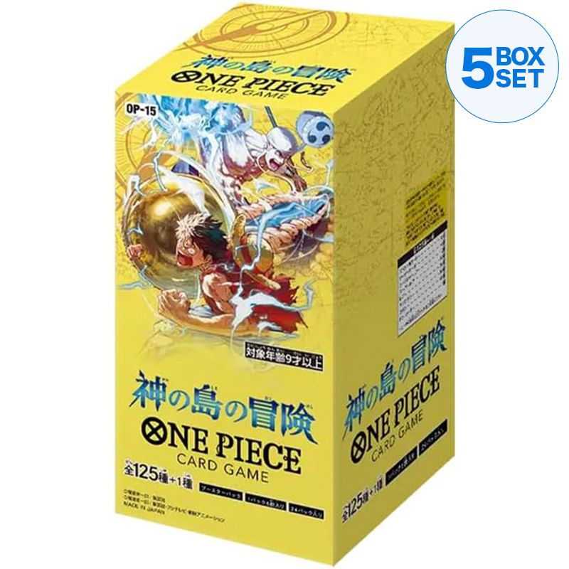 BANDAI ONE PIECE Card Game The Adventure on God’s Island OP-15 Booster BOX TCG