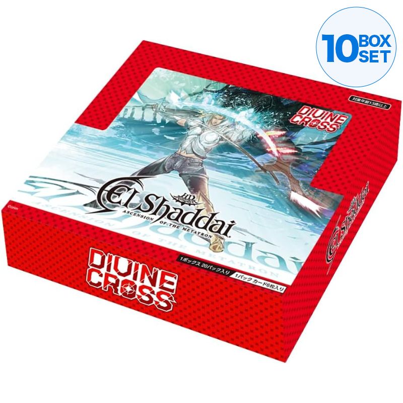 CRUZ DIVINA El Shaddai Ascensión del Metatrón Booster Pack Box TCG JAPÓN