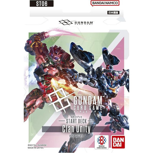BANDAI Gundam Card Game Clan Unity Starter Deck ST06 TCG JAPAN OFFICIAL