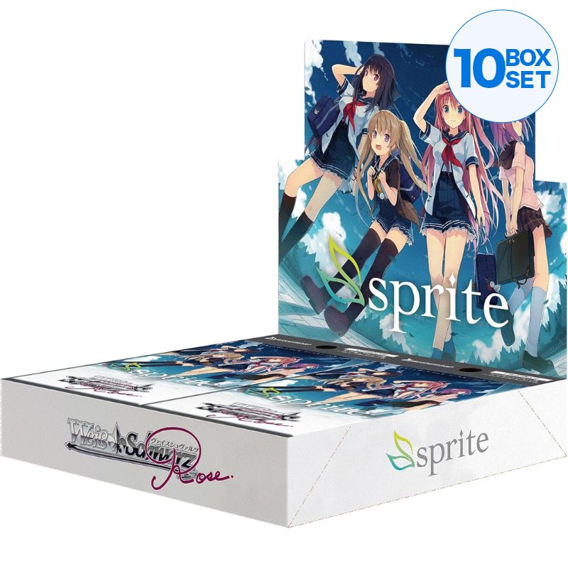 Weiss Schwarz Rose sprite Booster Pack Box TCG JAPAN OFFICIAL