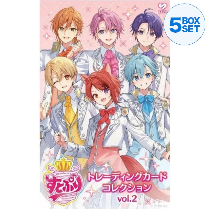 Trading Card Collection Vol. 2 Strawberry Prince Booster Pack Box TCG JAPAN