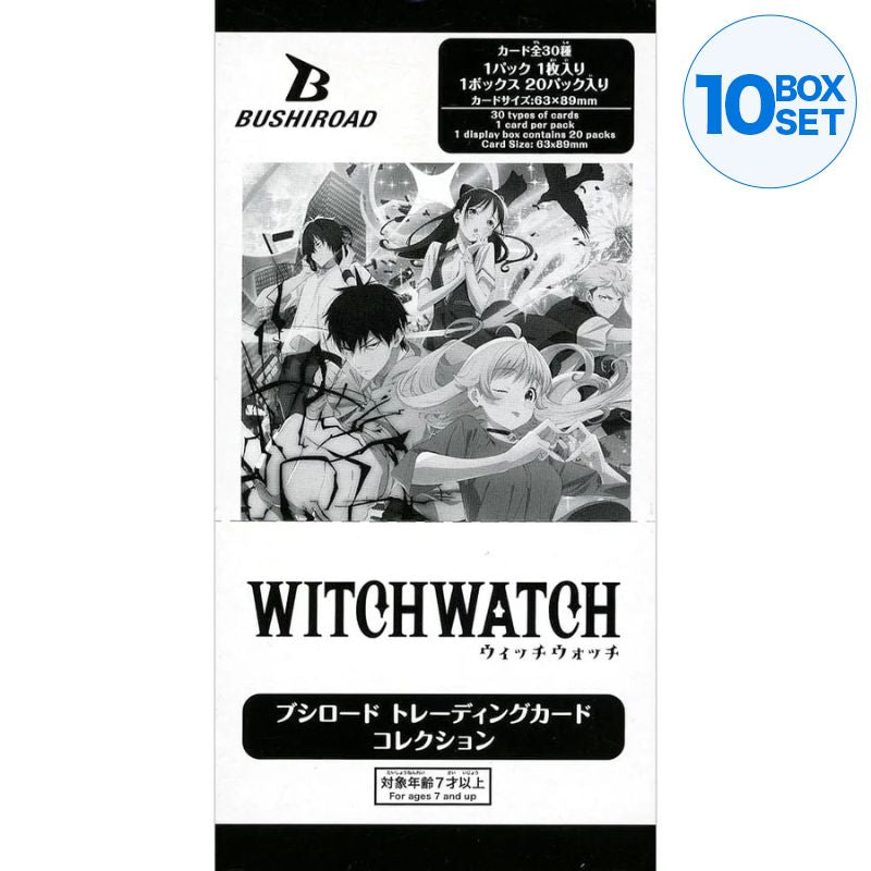 Colección de cartas coleccionables Witch Watch Booster Pack Box TCG JAPÓN OFICIAL