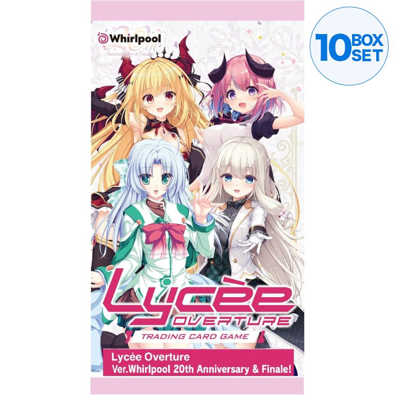 Lycee Overture Whirlpool 20th Aniversary & Finale! Booster Pack Box TCG JAPAN