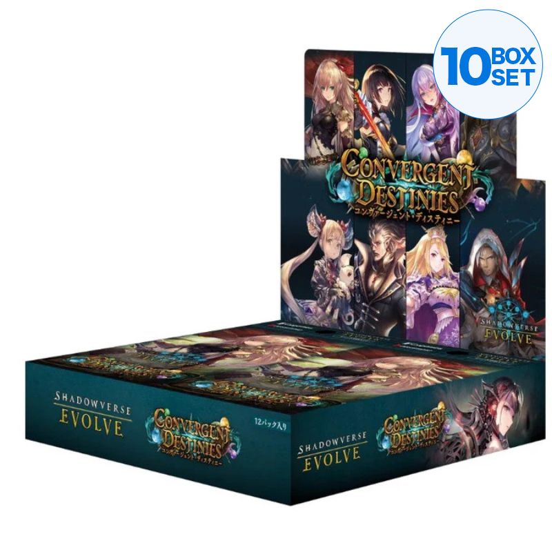 Shadowverse Evolve Convergent Destinies Booster Pack Box TCG JAPÓN OFICIAL