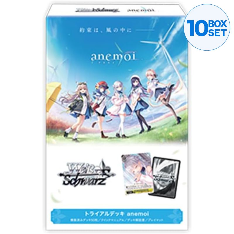 Weiss Schwarz anemoi Trial Deck TCG JAPAN OFFICIAL
