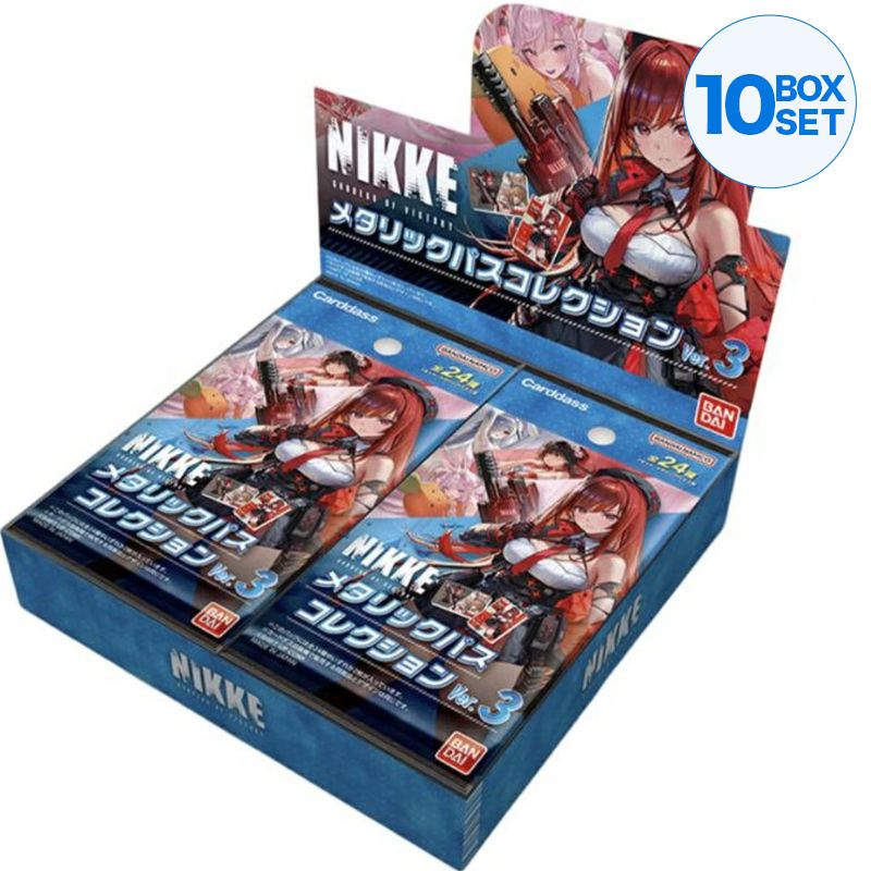BANDAI Goddess of Victory Nikke Metallic Pass Collection Ver. 3 Booster Box TCG