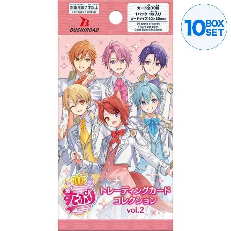 Trading Card Collection Vol. 2 Strawberry Prince Booster Pack Box TCG JAPAN