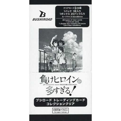 Trading Card Collection Clear Makeine Too Many Losing Heroines! TCG JAPAN