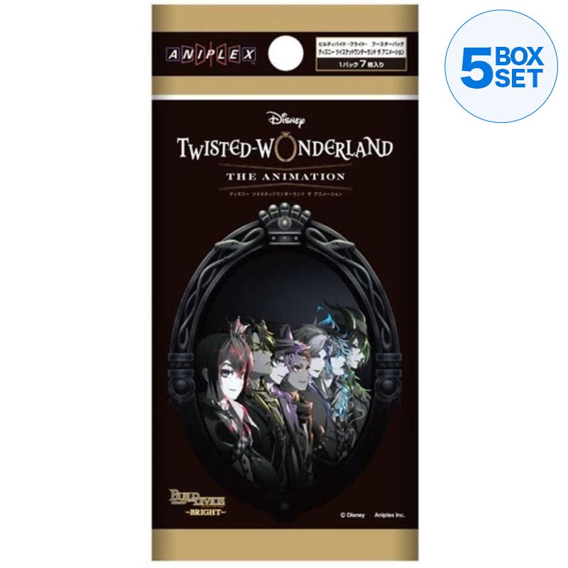 Build Divide Bright Disney Twisted Wonderland The Animation Booster Pack Box TCG