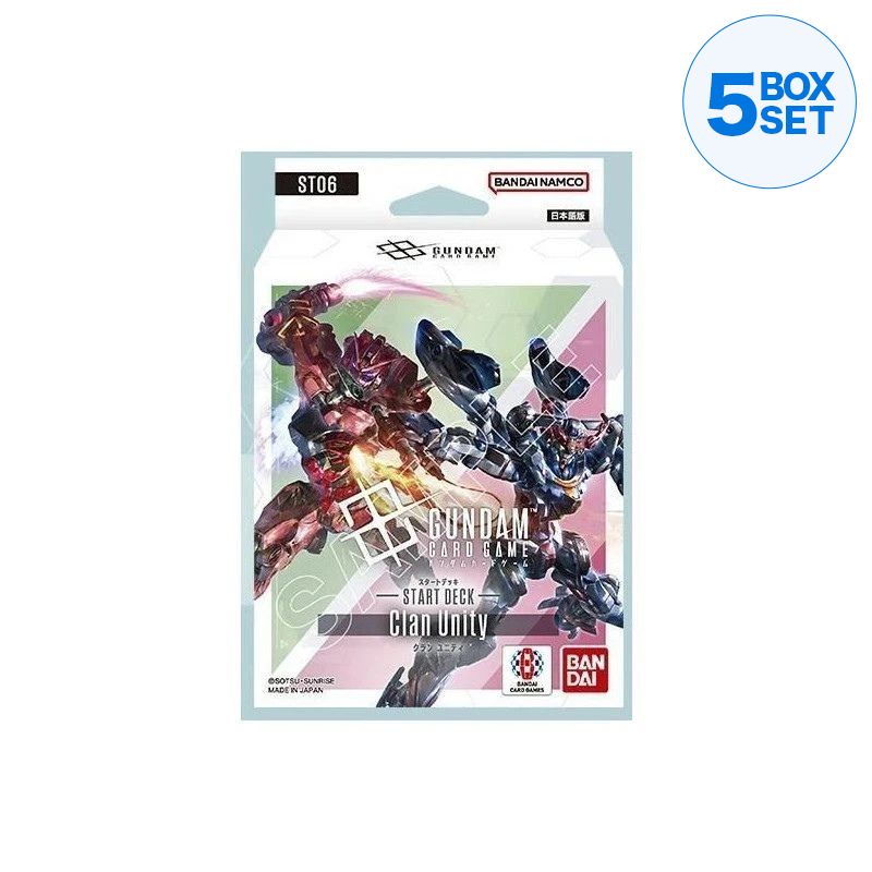 BANDAI Gundam Card Game Clan Unity Starter Deck ST06 TCG JAPAN