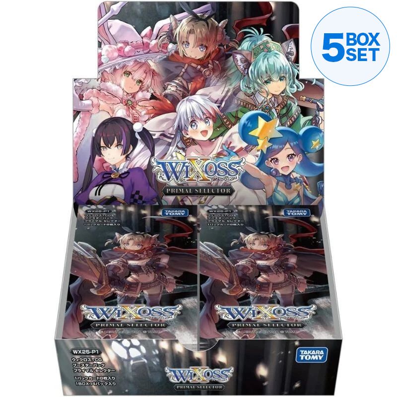 Wixoss Primal Selector WX25-P1 Booster Box TCG JAPÓN OFICIAL