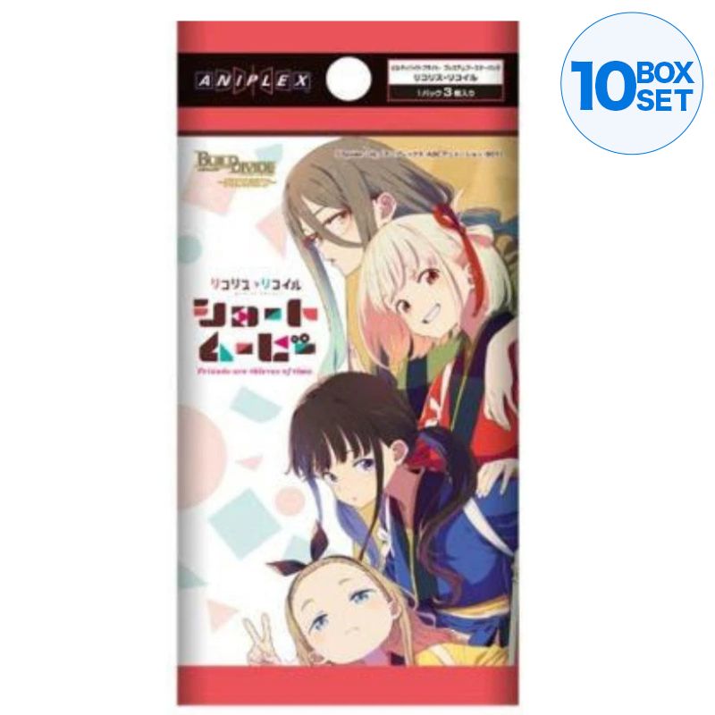 Build Divide Blight Lycoris Recoil Booster Pack TCG JAPAN OFFICIAL