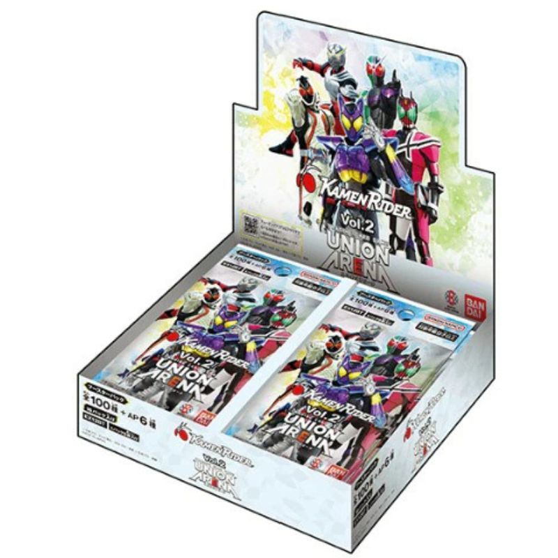 Union Arena Kamen Rider Vol. 2 EX12BT Japanese Booster Box Union Arena Kamen Rider Vol. 2 EX12BT Japanese Booster Box