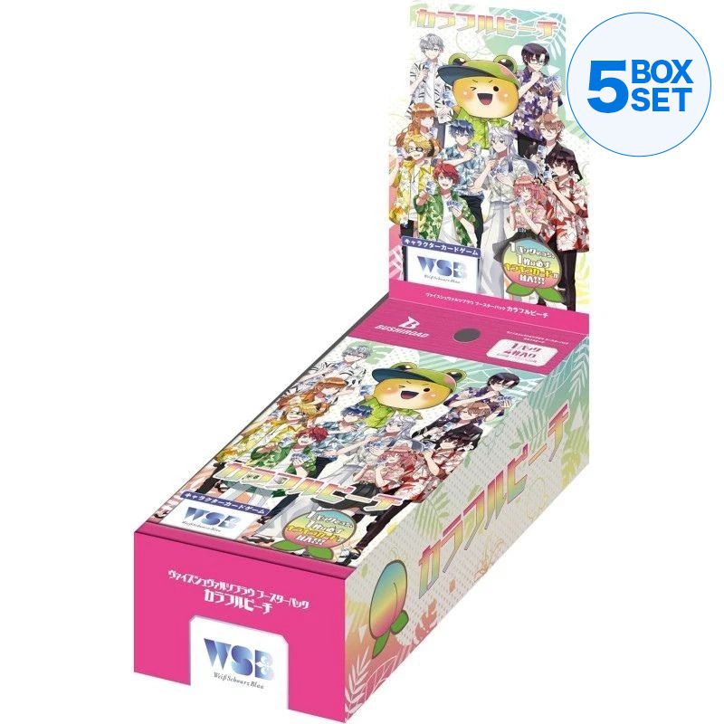 Weiss Schwarz Blau Colorful Peach Booster Pack Box TCG JAPAN OFFICIAL