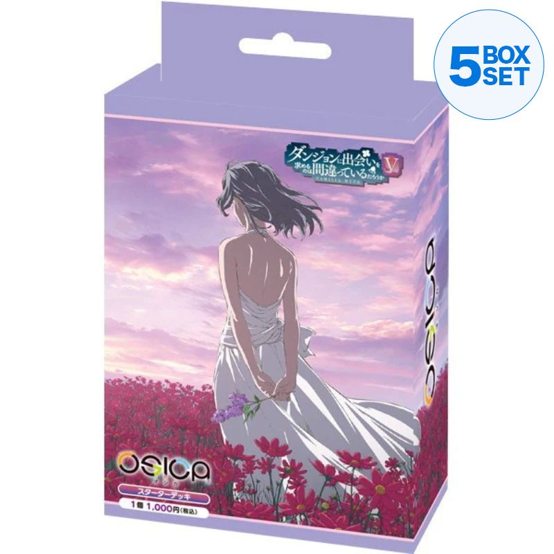 OSICA Is It Wrong to Try to Pick Up Girls in a Dungeon? V Starter Deck TCG JAPAN