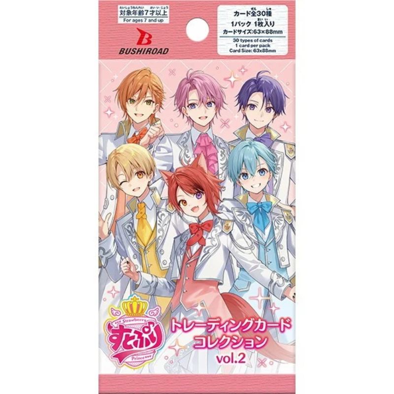 Trading Card Collection Vol. 2 Strawberry Prince Booster Pack Box TCG JAPAN