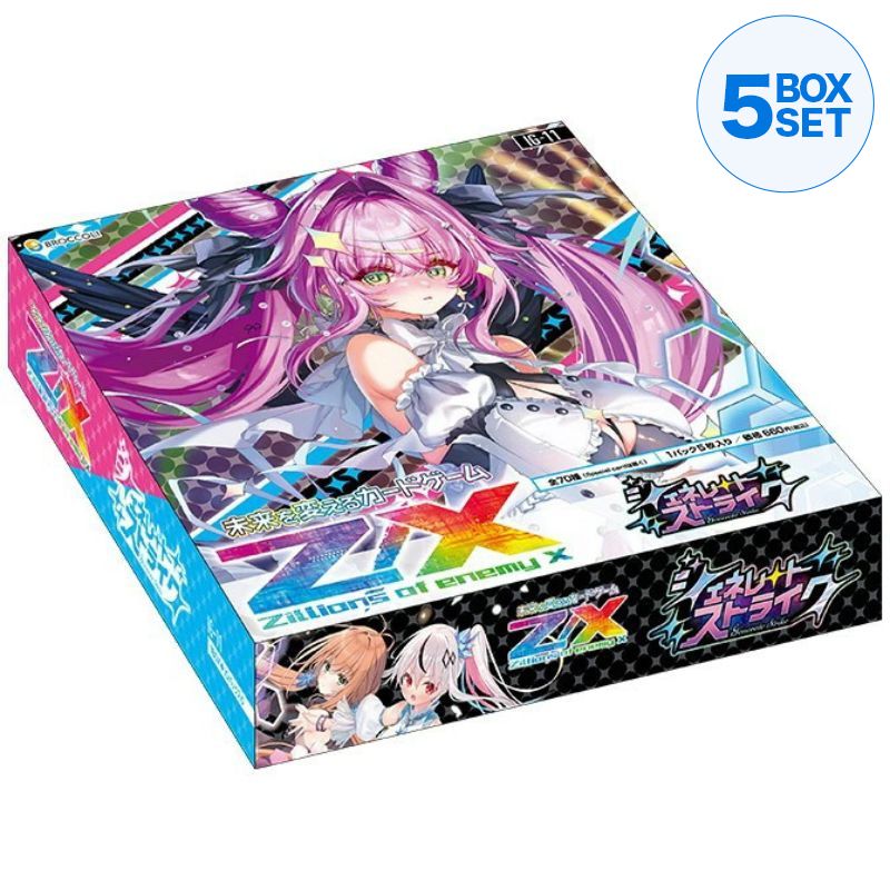 Z/X Zillions of enemy X Generator Strike IG11 Booster Pack Box TCG JAPAN